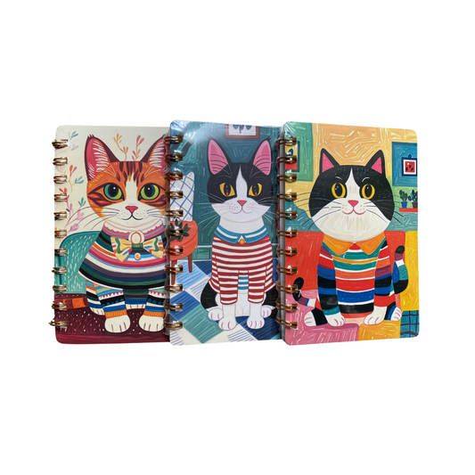 Libretas con Espiral Gato