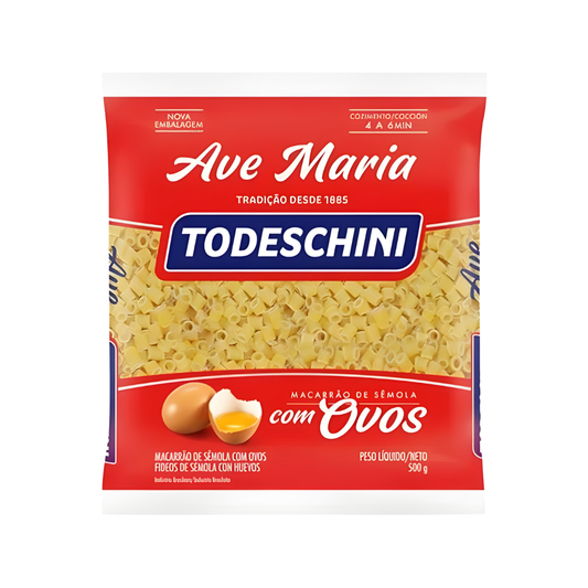 Fideos al Huevo Todeschini 500gr Ave Maria