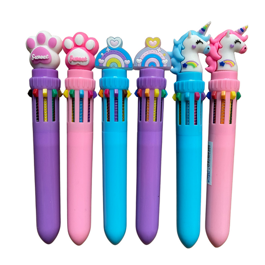 Lapiceras de colores