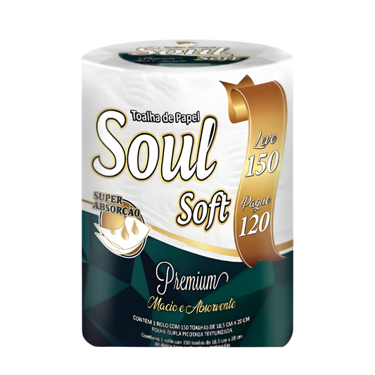 Toalla Cocina Soul Soft 150 Paños x 1U