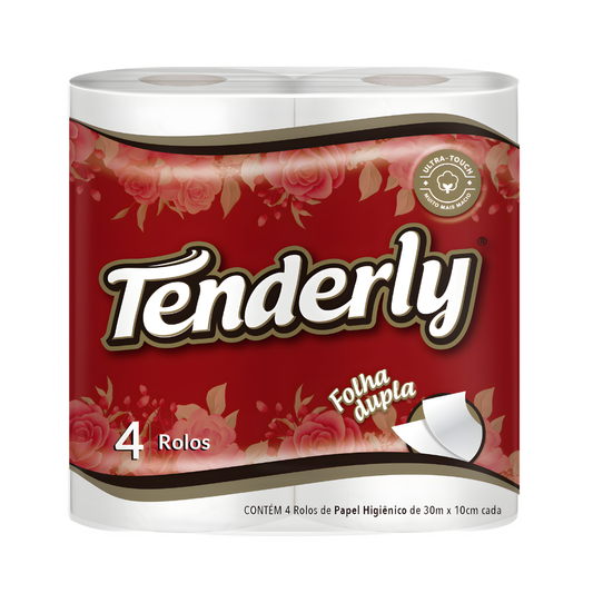Papel Higiénico Tenderly 30m x 4rollos
