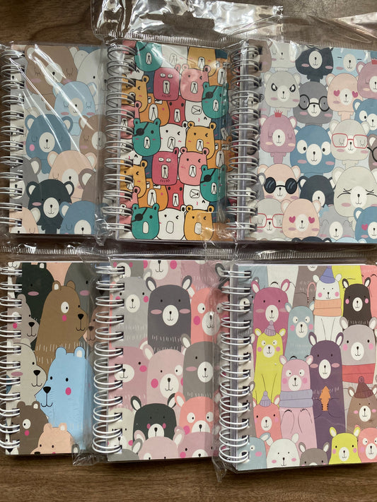 Libretita Espiral Osos