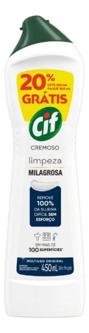 Crema Limpiadora Cif 450gr