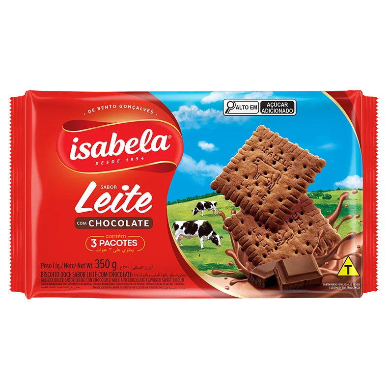 Galleta Isabela Leche Chocolate 350g