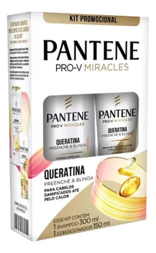 Kit Sh+Ac Pantene Keratina 300ml+150ml