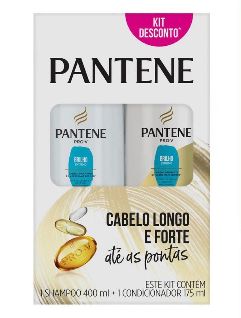 Kit Sh+Ac Pantene Brillo 400ml+175ml