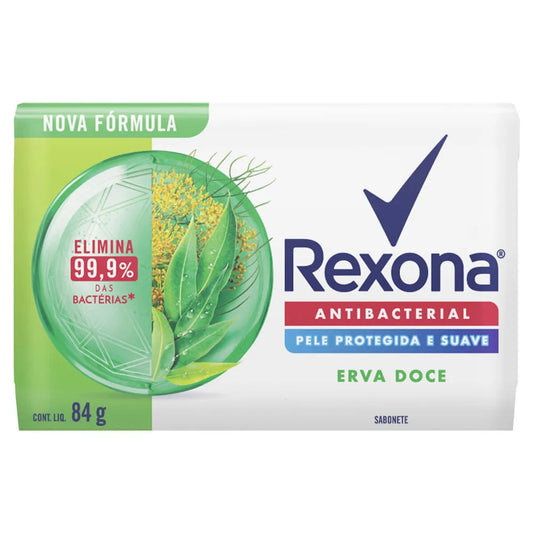 Jabón Barra Rexona Herbal 84g