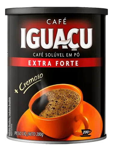 Café Soluble Iguazú Extra Fuerte 200gr