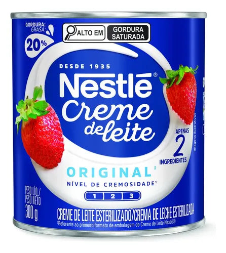 Crema de Leche Nestlé Lata 300gr
