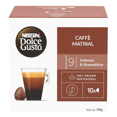 Cápsulas Café Matinal Dolce Gusto Nescafé 10 cápsulas