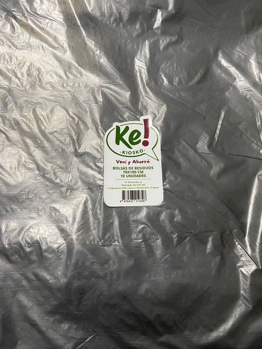 Bolsas de residuos Ke! Kiosko 70x100cm pack 10und