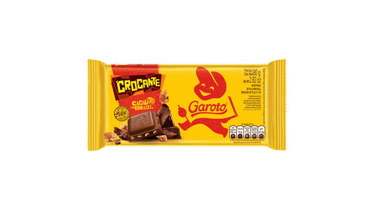 Chocolate Garoto Crocante 80g